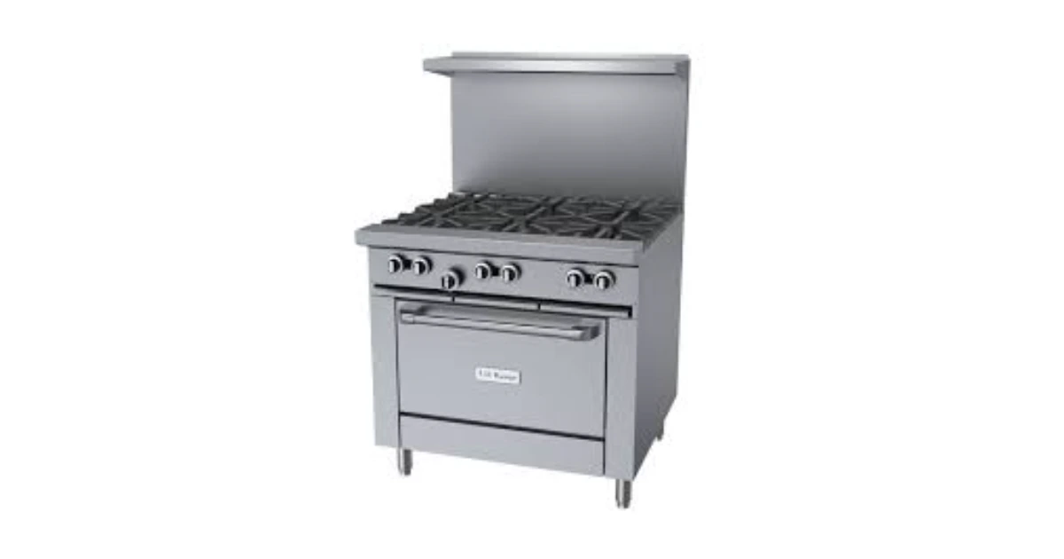 Garland U-36-6G 6-Burner Gas Range