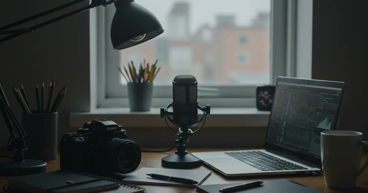 Creator desk multi-niche hub