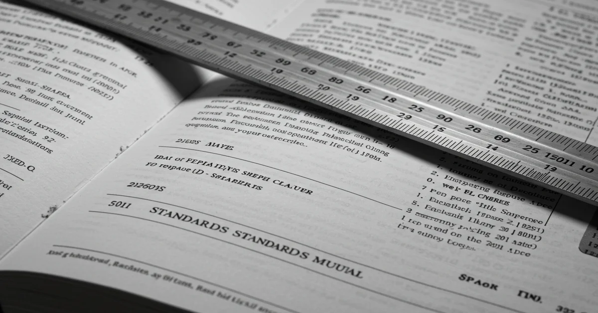 Design standard clause index