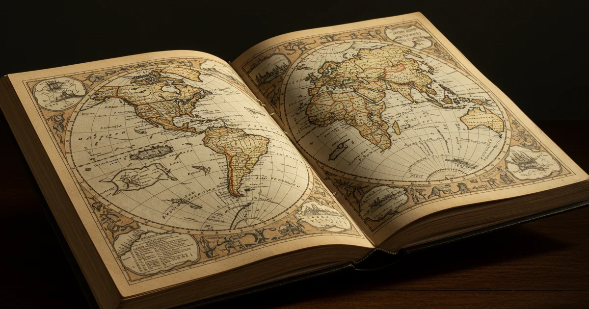 Rare map & atlas room