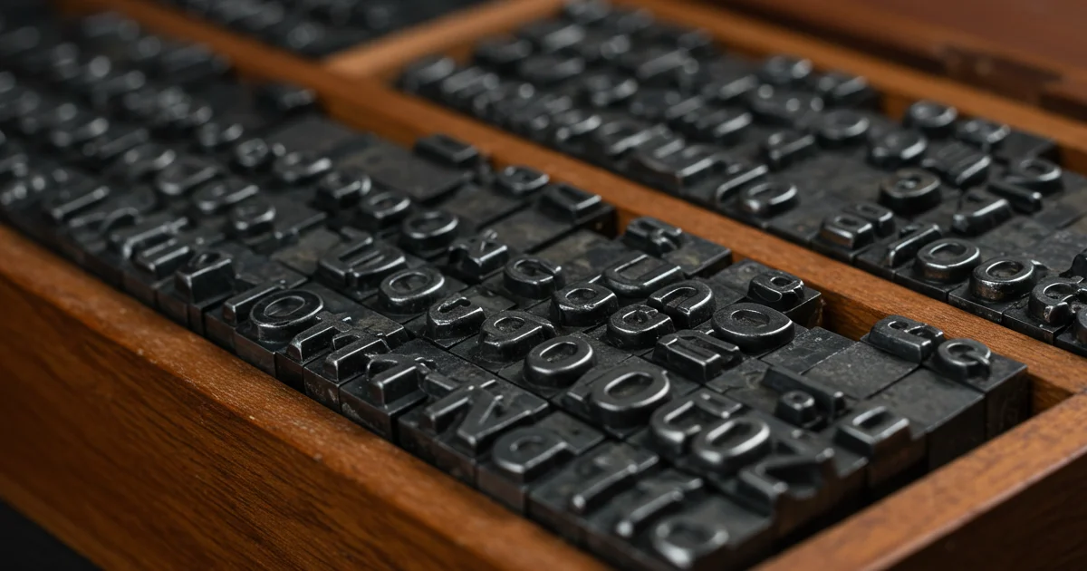 Typography classification base