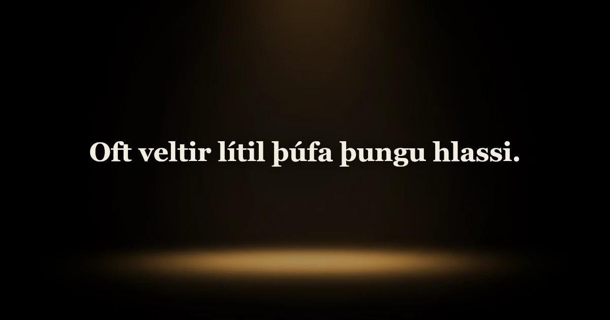 Icelandic