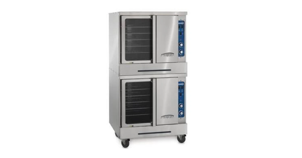 Imperial IVC-2 Double-Deck Convection Oven
