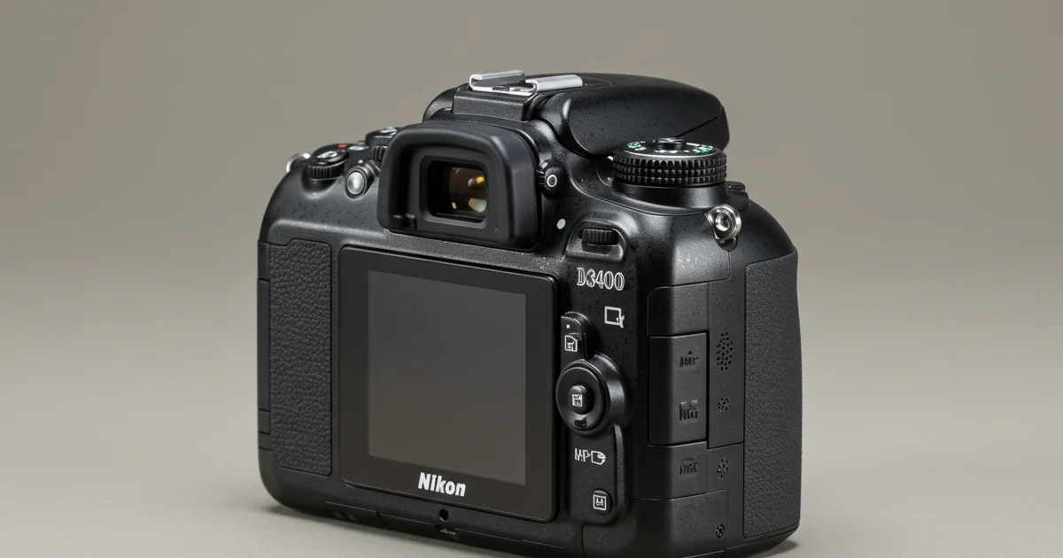 Nikon D3400